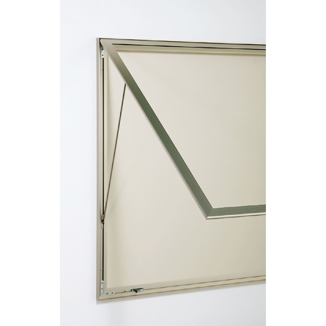 【受注生産】ナスタ 掲示板 画鋲ボード 屋内用 カバー付 A0サイズ 1276×928 埋込設置可 KS-TS-HB8912LB