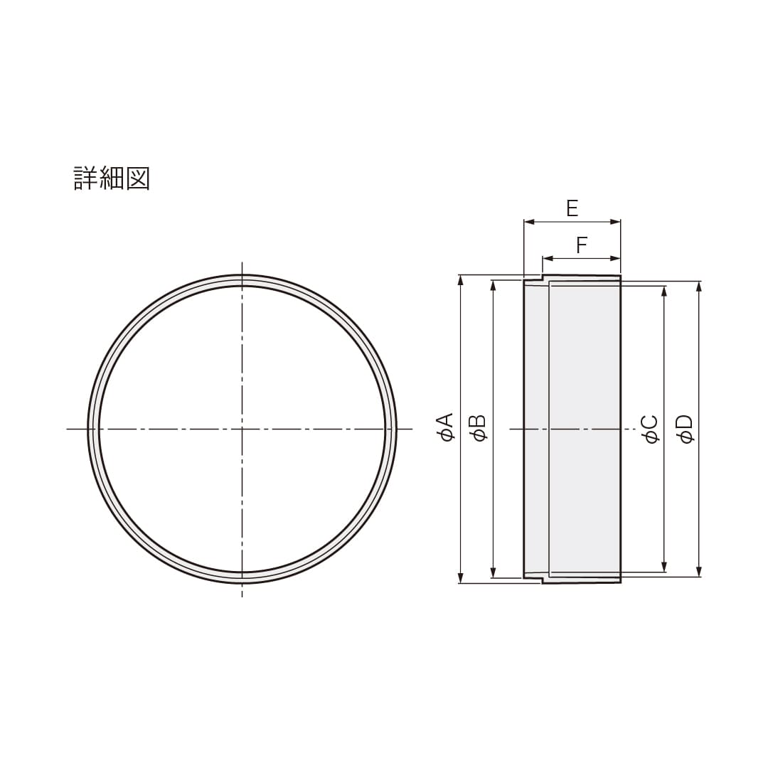 ナスタ 延長リング シルバーグレー SU75 φ75 KS-75PSR-SG-10【ケース販売】10個 樹脂 換気口用