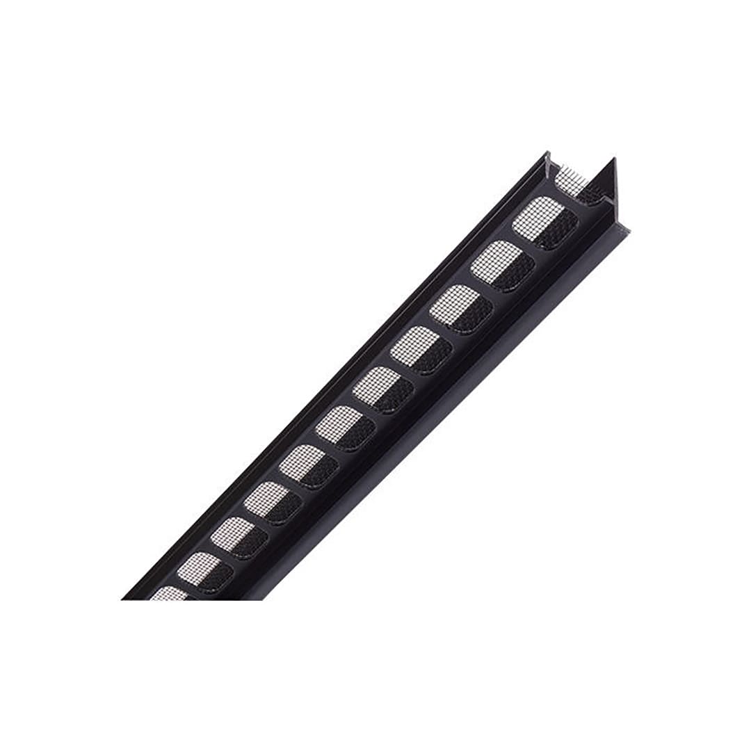 ナスタ 軒天換気口 ロングタイプ 防虫網付 サラン18メッシュ KS-0853P【ケース販売】20本入 樹脂