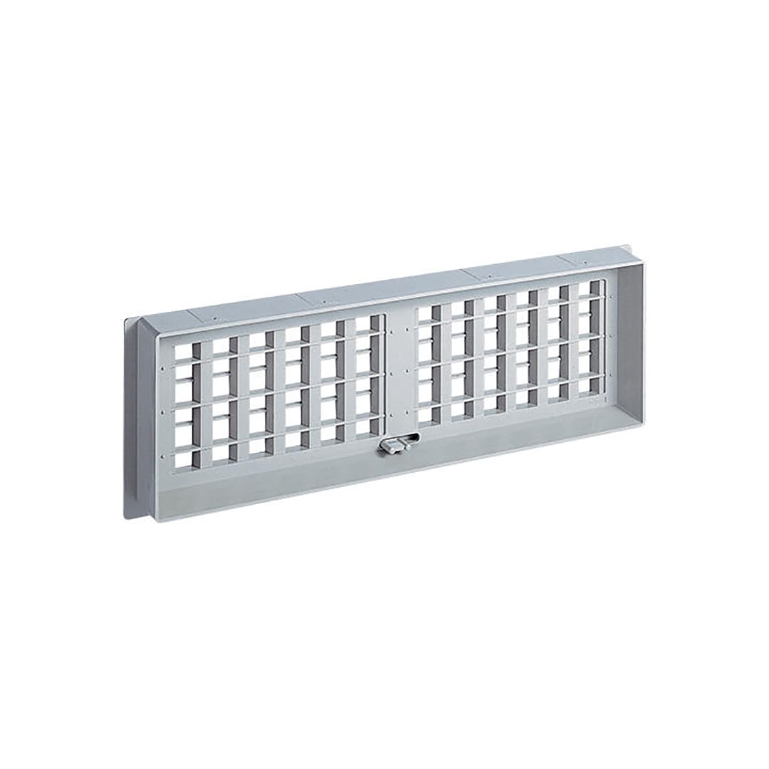 ナスタ 床下換気口 スライドタイプ ライトグレー 130×300mm KS-0311PN-13-LG ABS樹脂