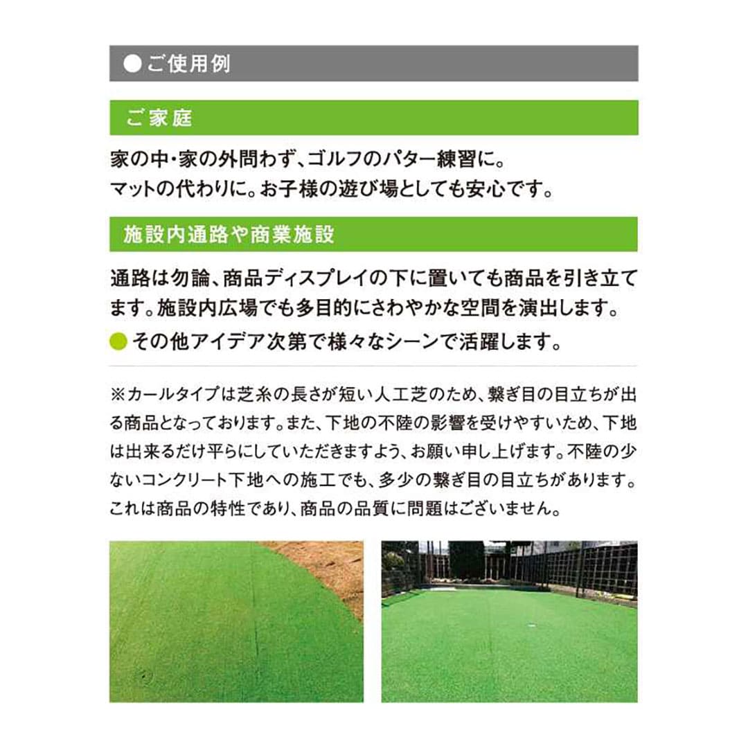 クローバーターフ カールタイプ 13mm 幅1m×10m PAEグローバル CTK13 人工芝