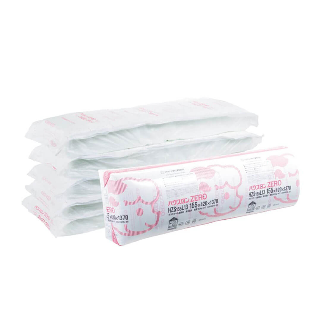 【10ｹｰｽ以上で送料無料】ハウスロンZERO HZS 155×420×1370 HZS155L13【ケース販売】11枚 断熱材 パラマウント