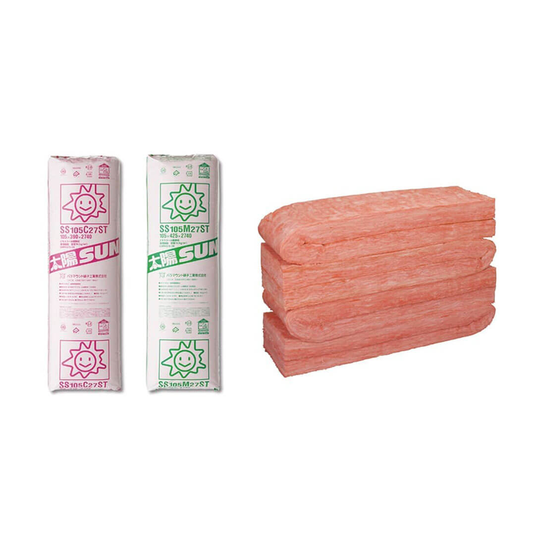 【10ｹｰｽ以上で送料無料】太陽SUN 155×420×1370 SS155L13K【ケース販売】8枚 断熱材 パラマウント