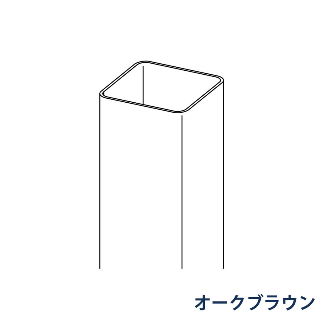 パナソニック たてとい 3000mm KBSZ223 オークブラウン 1箱(20本) 雨樋 瞬水 S15(たて系列部材) 高耐候仕様