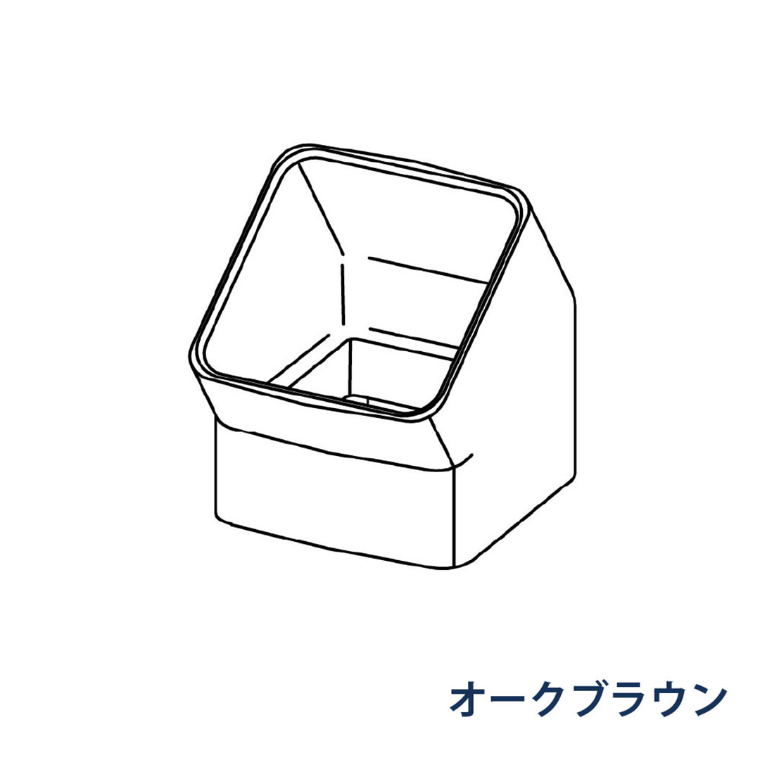 パナソニック エルボ 145° KBSZ525 オークブラウン 1箱(12個) 雨樋 瞬水 S15(たて系列部材) 高耐候仕様