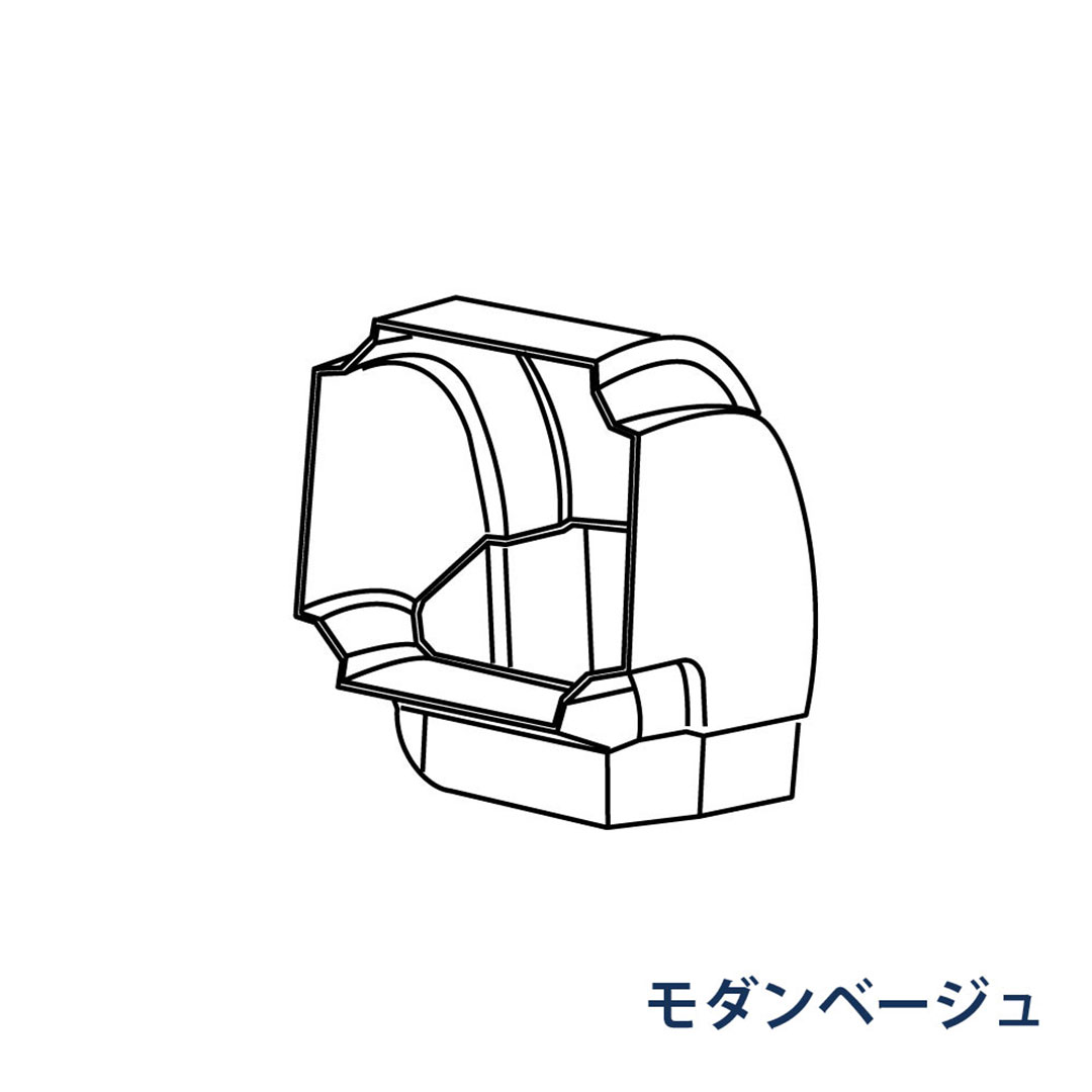 パナソニック エルボ 92° KBPX563K モダンベージュ 1箱(30個) 雨樋 たてとい30 S30(たて系列部材) 高耐候仕様