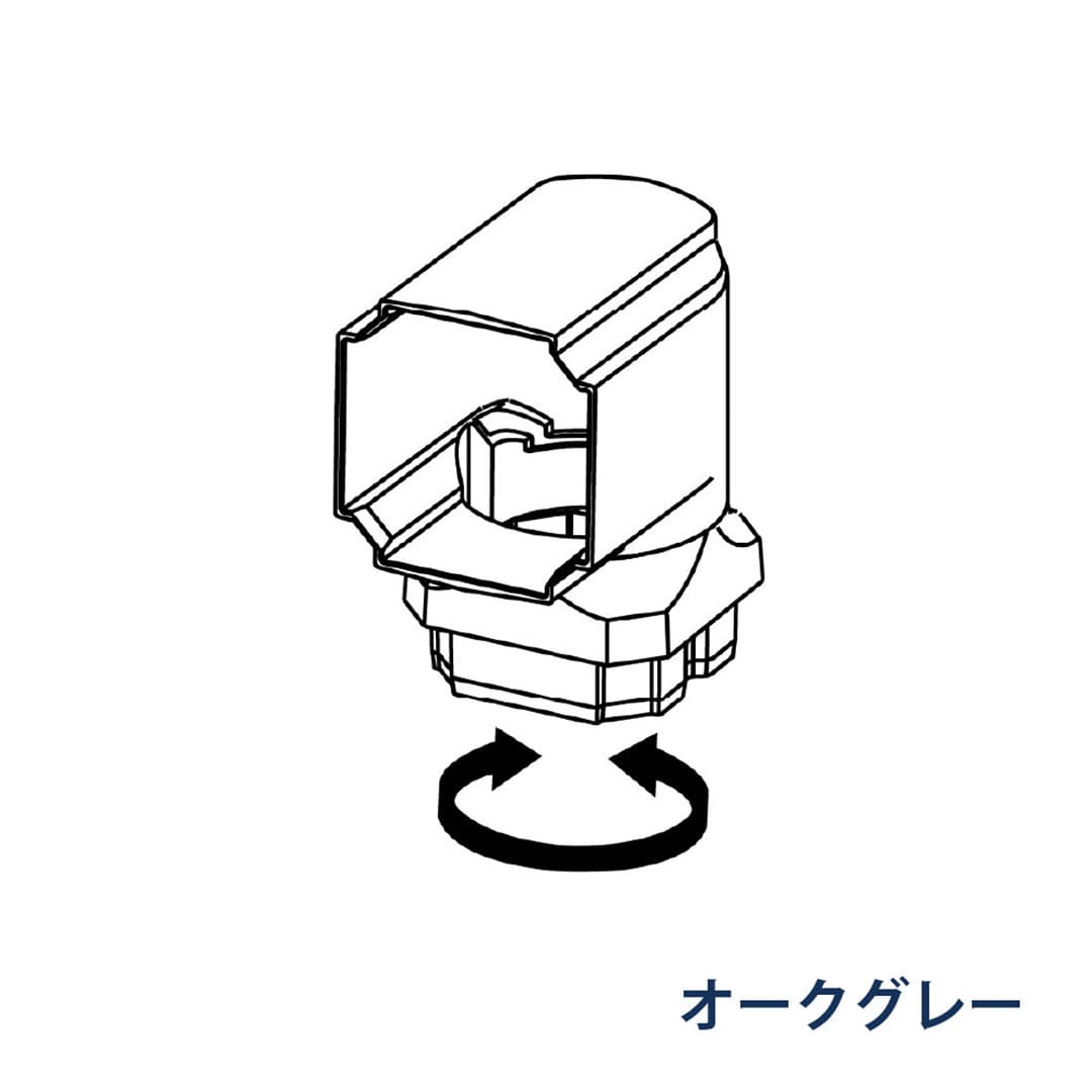 パナソニック くるくるエルボ 92° KBPD5633K オークグレー 1箱(10個) 雨樋 たてとい30 S30(たて系列部材) 高耐候仕様