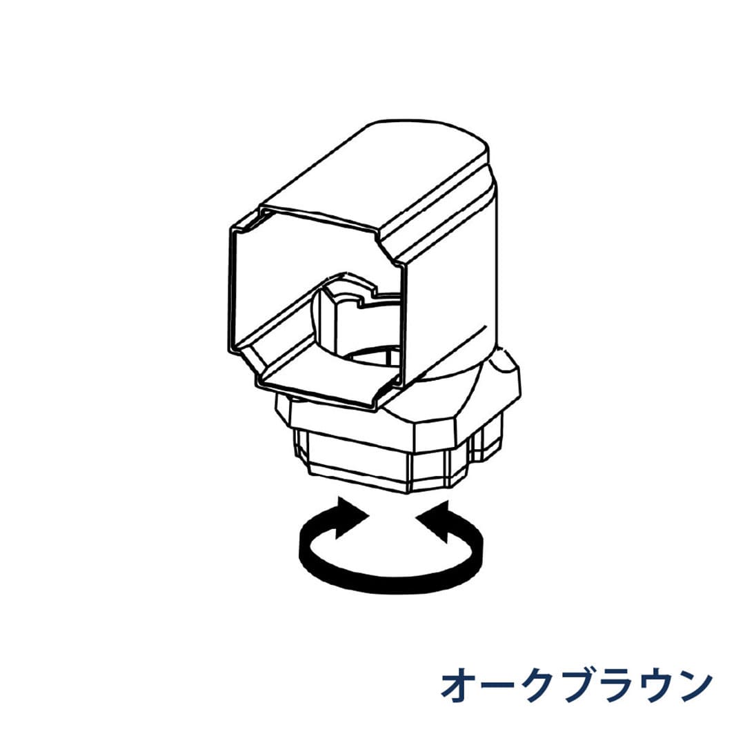 パナソニック くるくるエルボ 92° KBPZ5633K オークブラウン 1箱(10個) 雨樋 たてとい30 S30(たて系列部材) 高耐候仕様