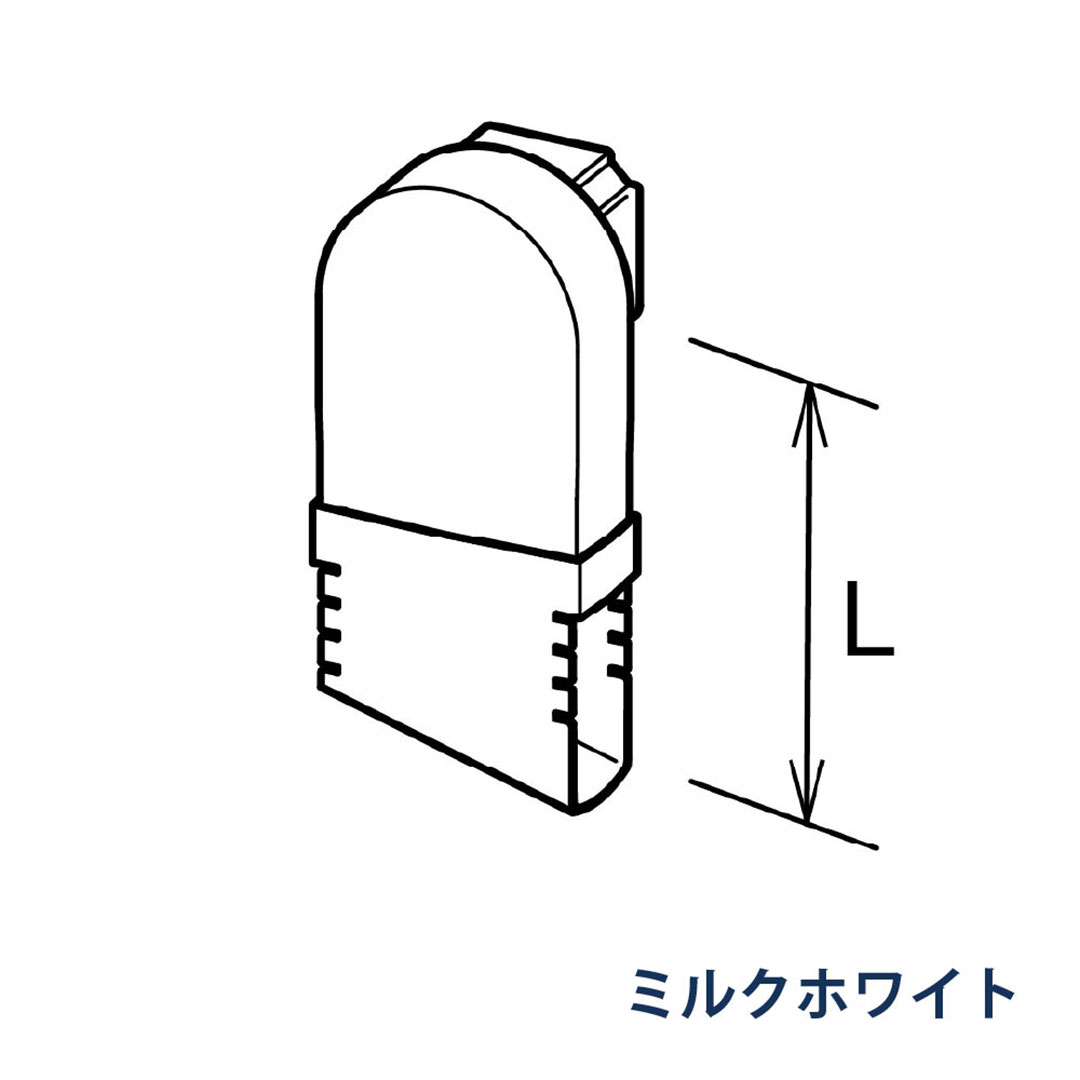 パナソニック はいとい水下エルボ一般 90°L=80-110 KBP09661K ミルクホワイト 1箱(10個) 雨樋 たてとい30 S30 高耐候仕様