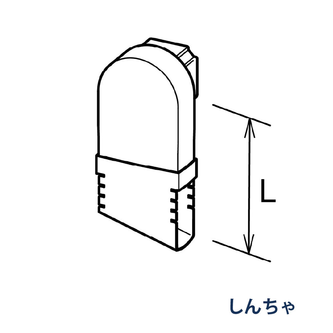 パナソニック はいとい水下エルボ一般 90°L=80-110 KBP59661K しんちゃ 1箱(10個) 雨樋 たてとい30 S30 高耐候仕様