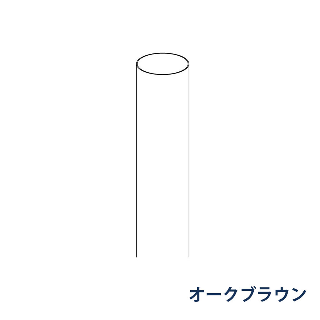 パナソニック たてとい 60x2700 KQJ241TJ オークブラウン 1箱(20本) 雨樋 たてとい60 60(たて系列部材)