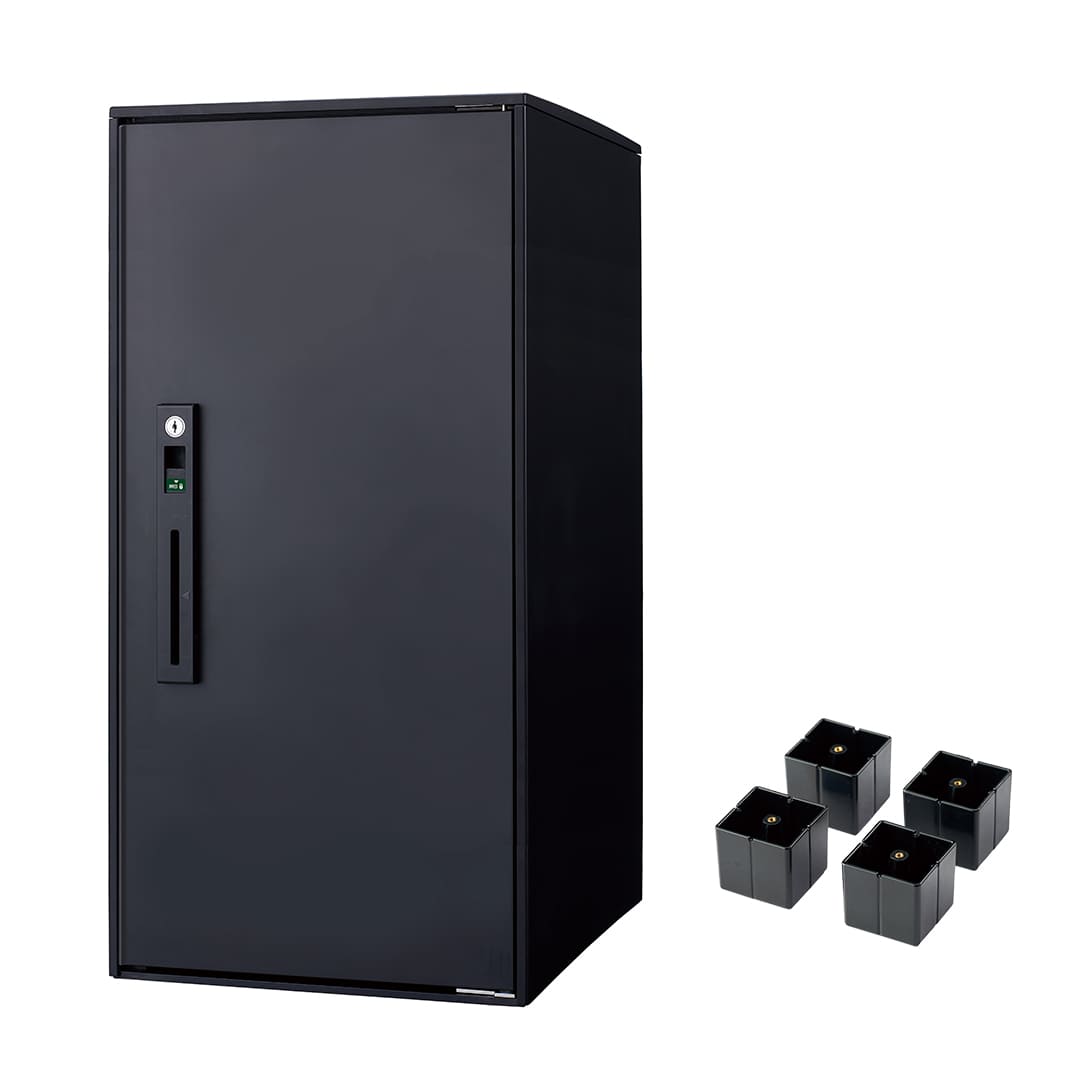 宅配ボックス コンボライト ラージタイプ 脚部材同梱 据置設置 マットブラック色 CTNK6050RBCE パナソニック Panasonic