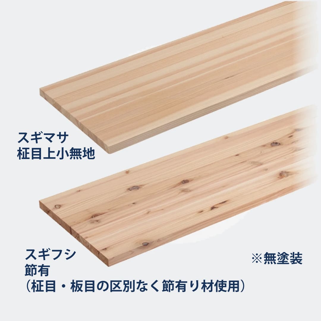 SS シューノ 自然素材棚板 棚厚20ｍｍ奥行き300ｍｍ SS0-NS300 サイズ：900 スギマサ 1枚 ROYAL ロイヤル