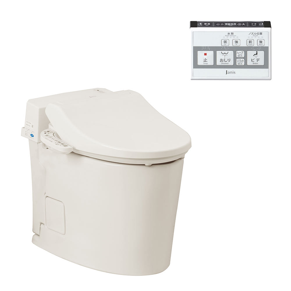 SmartCleanⅢ 床排水仕様 一般地用 オフホワイト SMA8204SGB/BN8 タンクレストイレ ジャニス工業