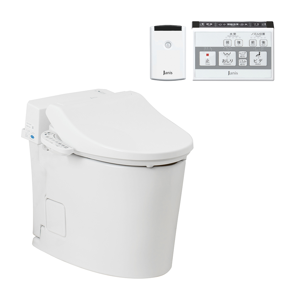 SmartCleanⅢα 床排水仕様 一般地用 ピュアホワイト SMA8205SGB/BW1 タンクレストイレ ジャニス工業