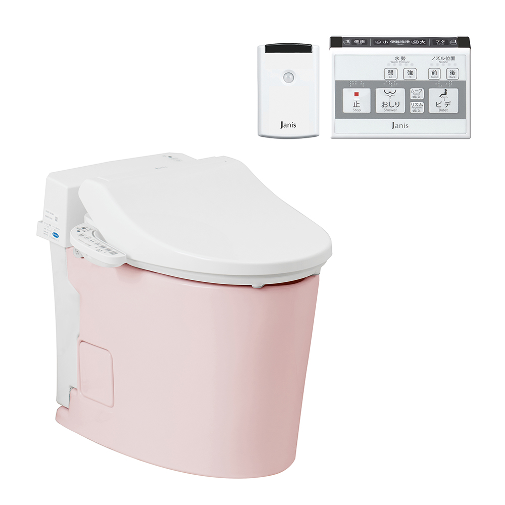 SmartCleanⅢα 床排水仕様 一般地用 ピンク SMA8205SGB/LR8 タンクレストイレ ジャニス工業