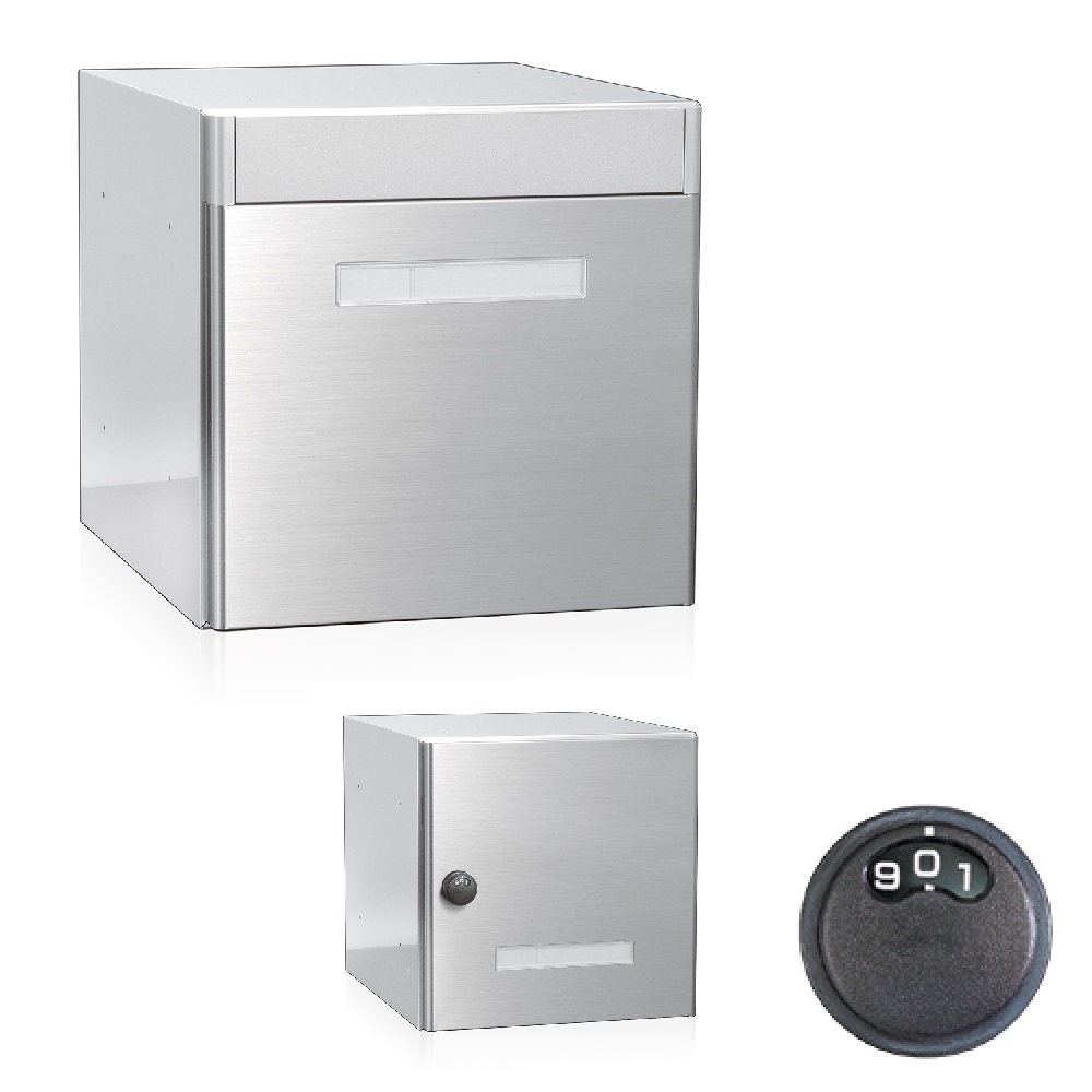 集合郵便受箱 PM-65A DL 前入後出 ダイヤル錠  W300×H300×D400  コーワソニア