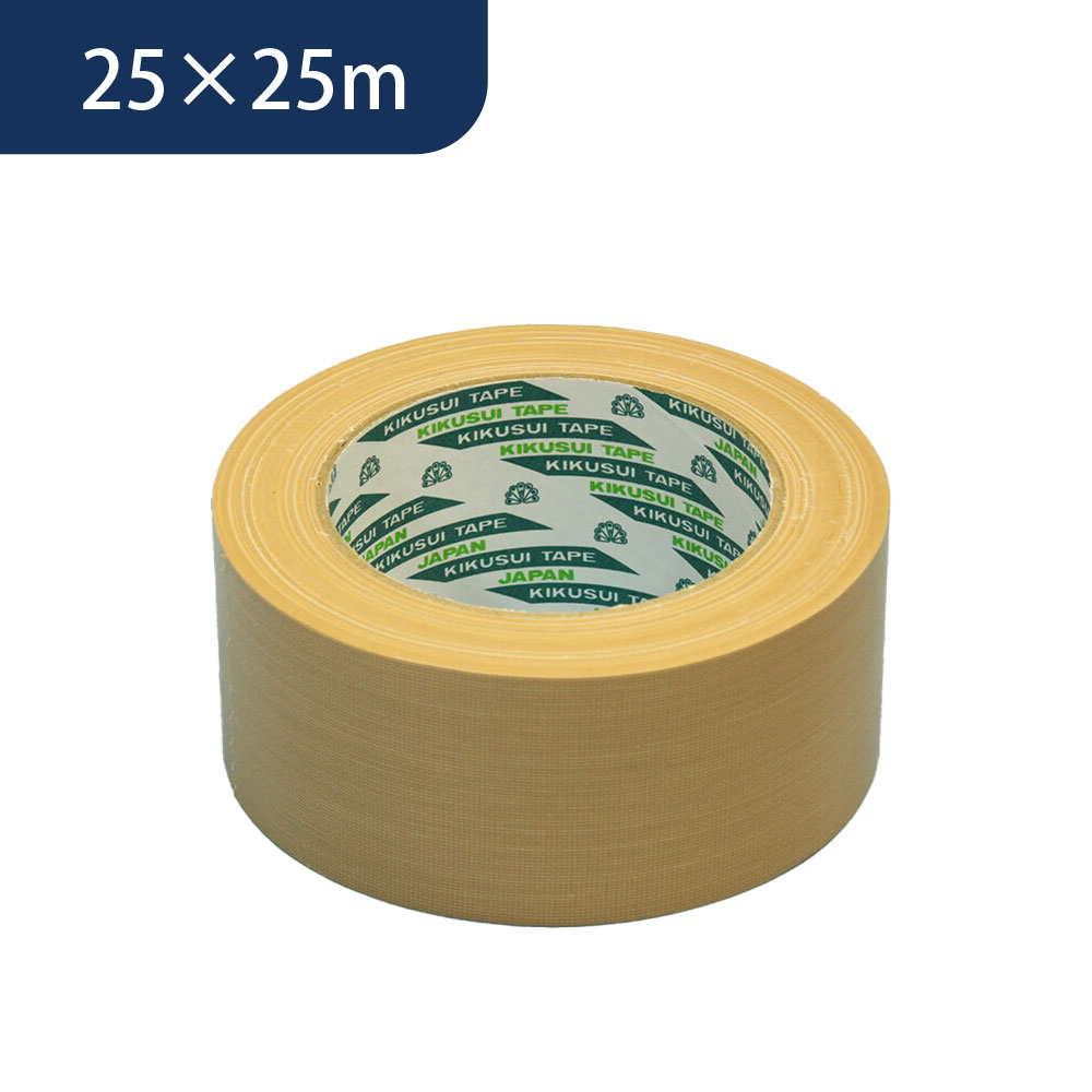 布ガムテープ 25mmx25m NO,914【ケース販売】24巻入  布粘着テープ ガムテープ 菊水テープ