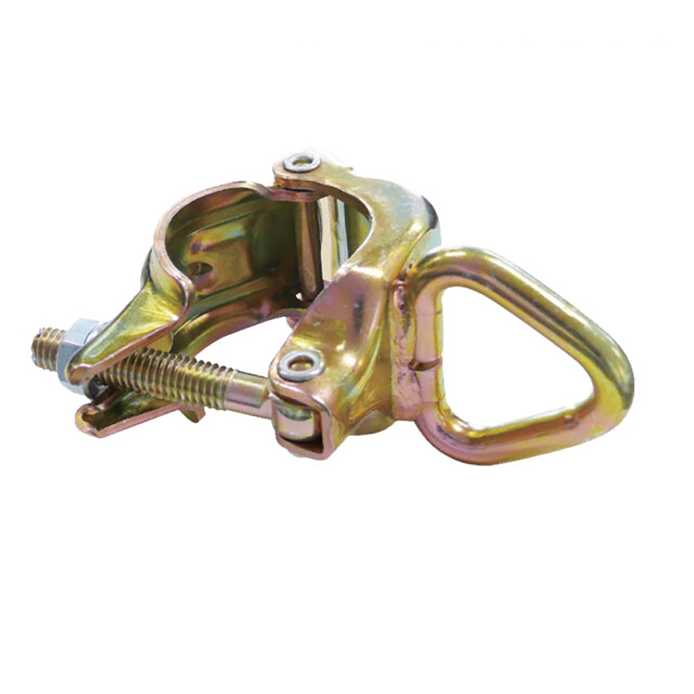 リング付きクランプ  NTD-D【ケース販売】10個入 単管用親綱 フック掛け φ42.7 φ48.6 伊藤製作所