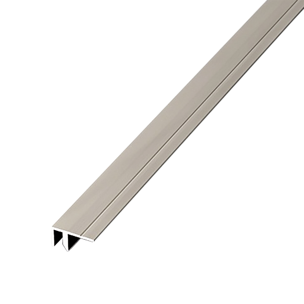 エバーアートボード 見切材 ショート薄型 L3700mm 天端用見切材 クリアシルバー 00222292 タカショー（法人限定）