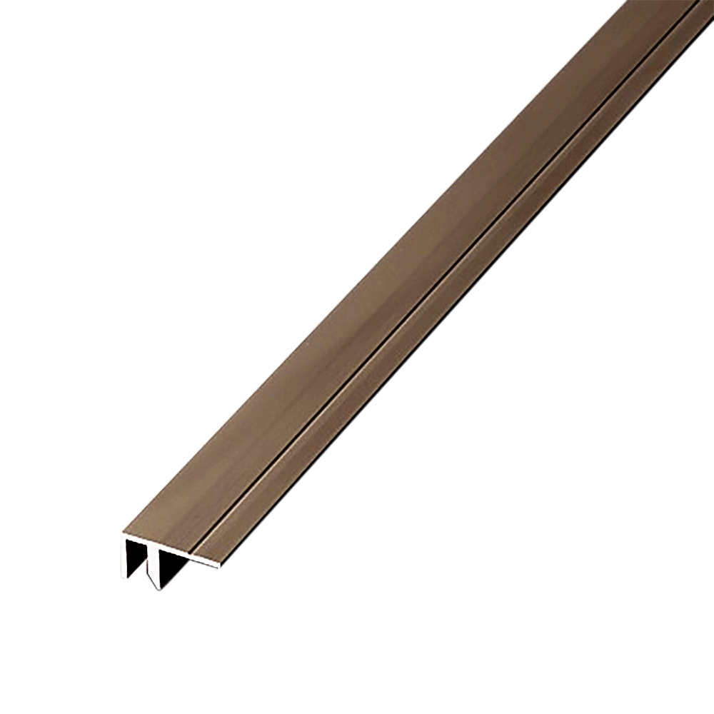 エバーアートボード 見切材 ショート薄型 L3700mm 天端用見切材 ブロンズ 00222193 タカショー（法人限定）