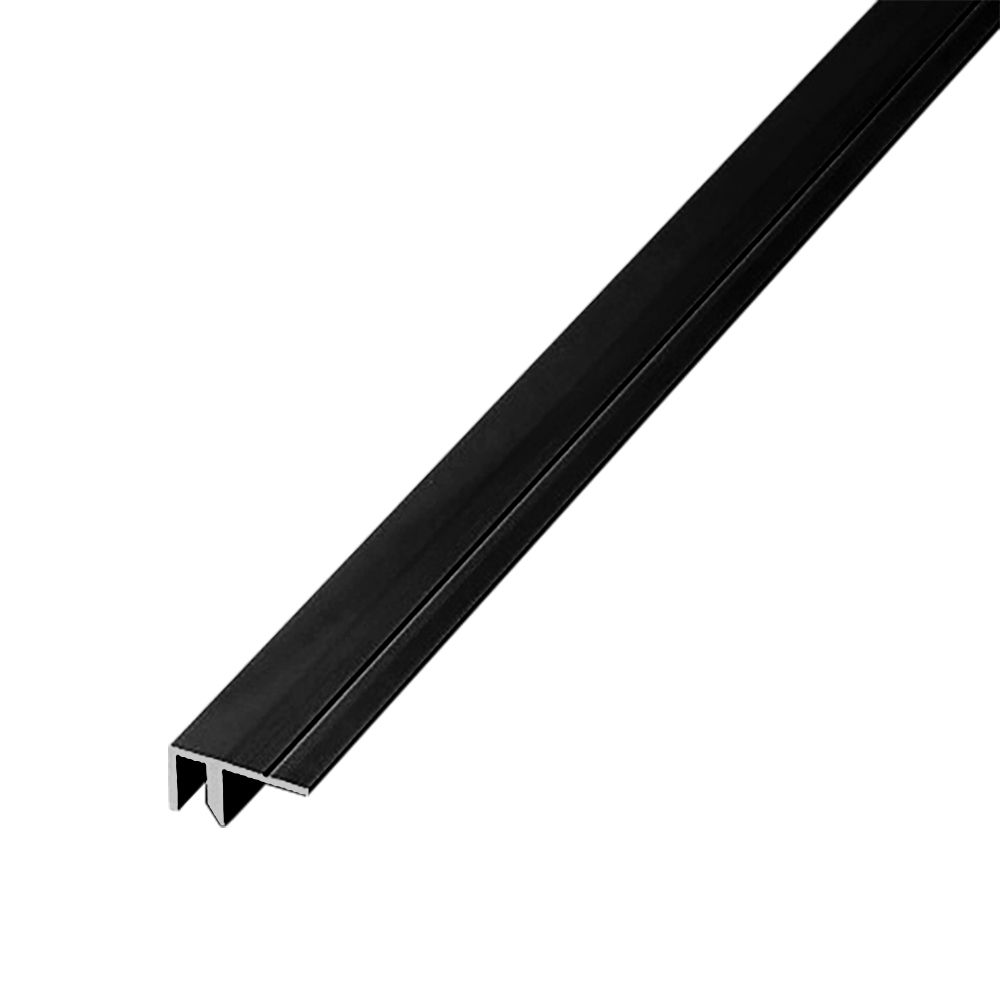 エバーアートボード 見切材 ショート薄型 L3700mm 天端用見切材 ブラック 00222247 タカショー（法人限定）