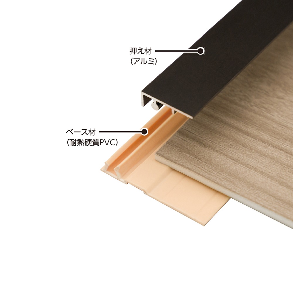 エバーアートボード 嵌合式見切材 セット L3700mm ブラック 00511228 タカショー（法人限定）