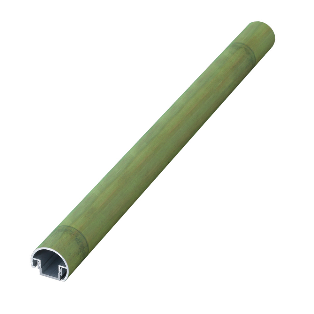 エバーアートボード 丸竹 押え縁 1本使い エンド L3650mm 孟宗若竹 00026234 タカショー（法人限定）