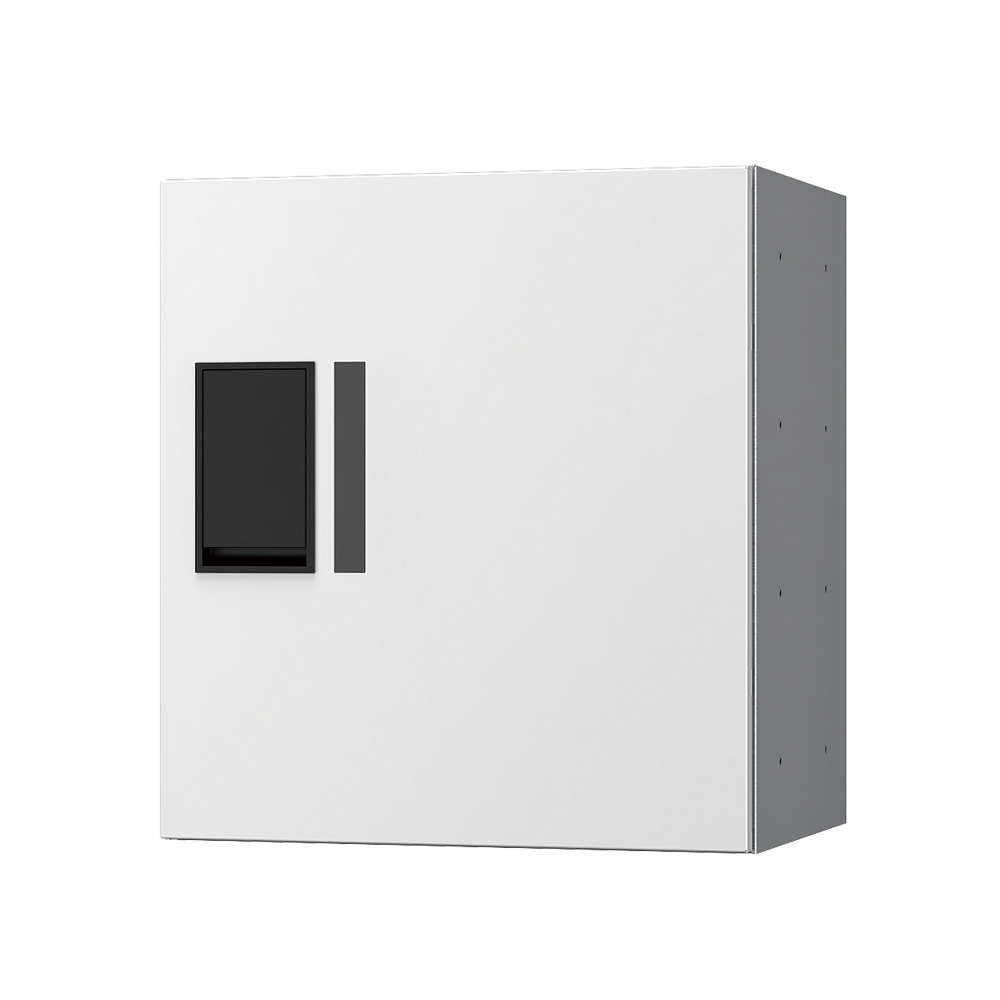 ナスタ Nasta Box プチ宅 KS-TLP36R4A-W H400×W360mmタイプ（捺印無し）ホワイト 集合住宅用 宅配ボックス 前入前出