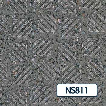 NS800 182巾 チェッカー NS811 屋外用防滑ビニル床シート エコマーク認定商品 東リ