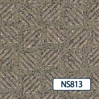 NS800 182巾 チェッカー NS813 屋外用防滑ビニル床シート エコマーク認定商品 東リ