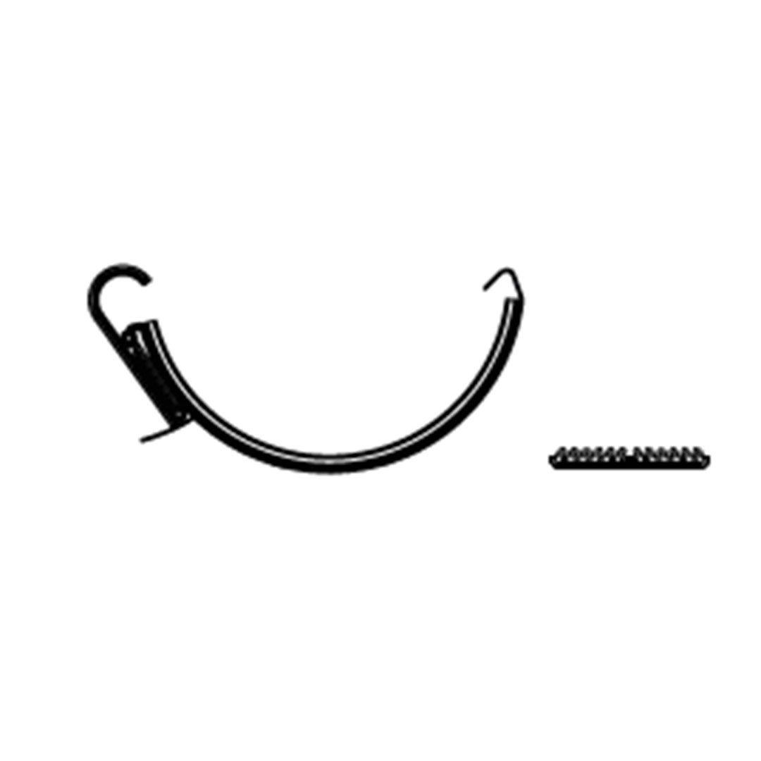 軒樋ジョイント(Φ100) 白 RSK-100-001 雨どい 雨樋 北欧 Lindab リンダブ スウェーデン シマブン