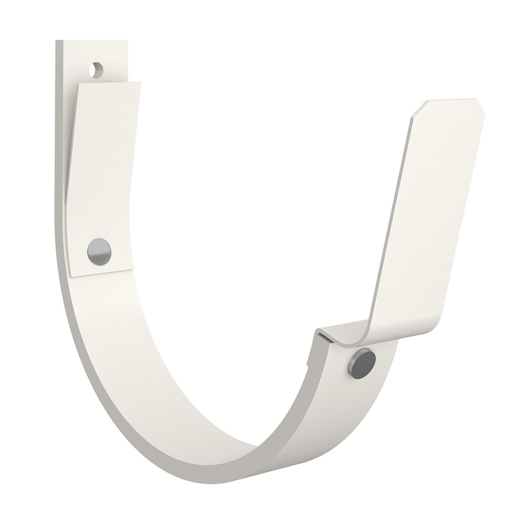 軒樋ブラケット(塗装のみ)(Φ100) 白 K07-100-001 雨どい 雨樋 北欧 Lindab リンダブ スウェーデン シマブン