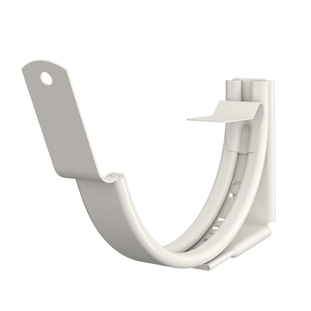軒樋ブラケット(角度調整可能)(Φ100) 白 SKK-100-001 雨どい 雨樋 北欧 Lindab リンダブ スウェーデン シマブン