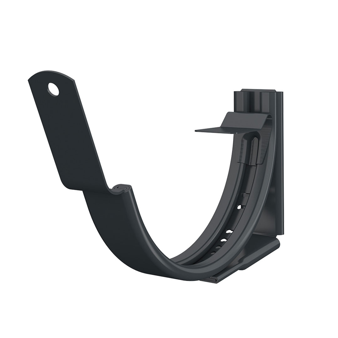 軒樋ブラケット(角度調整可能)(Φ100) グラファイトグレー SKK-100-035 雨どい 雨樋 北欧 Lindab リンダブ スウェーデン シマブン