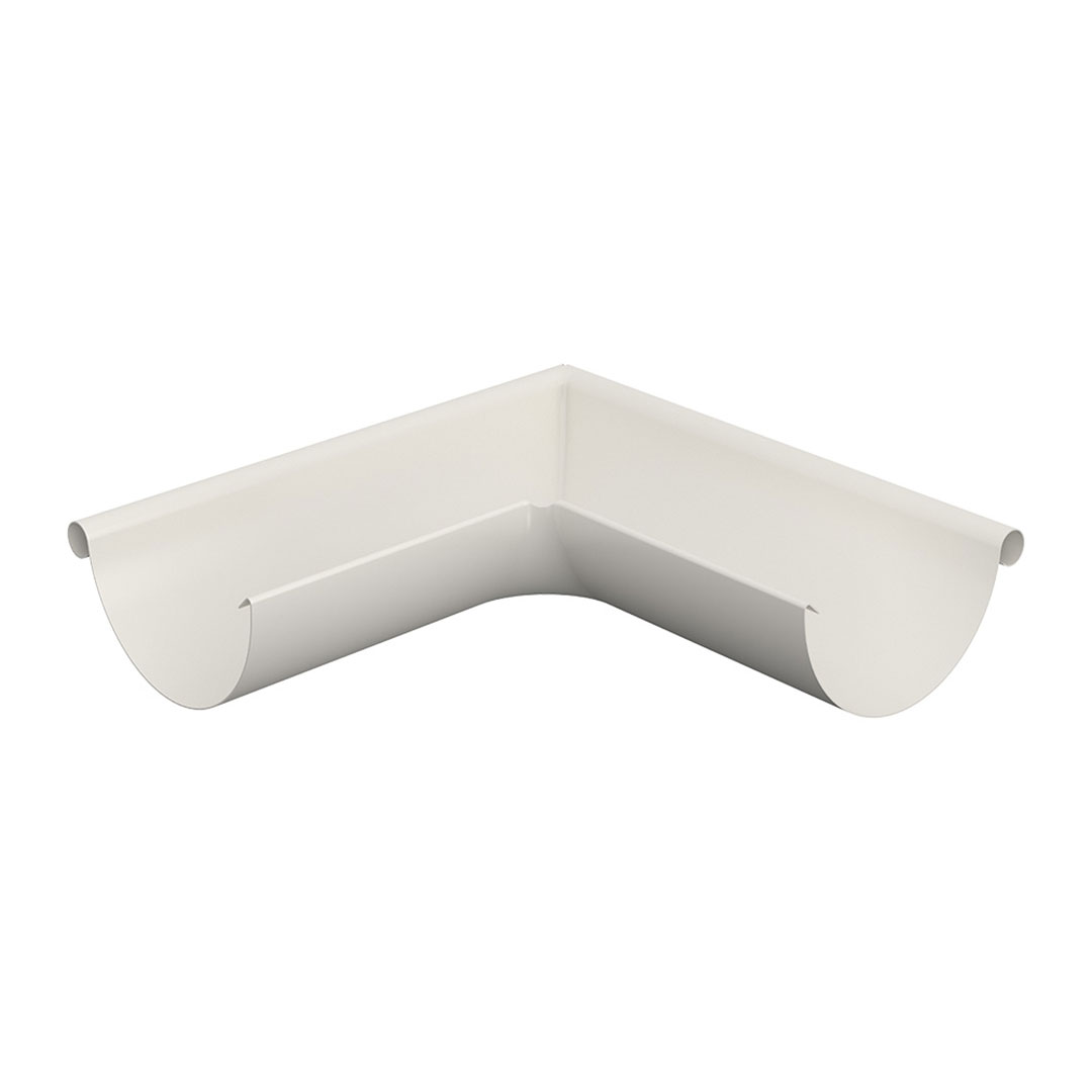 軒Lアングル(外角)(Φ100) 白 RVY-100-001 雨どい 雨樋 北欧 Lindab リンダブ スウェーデン シマブン