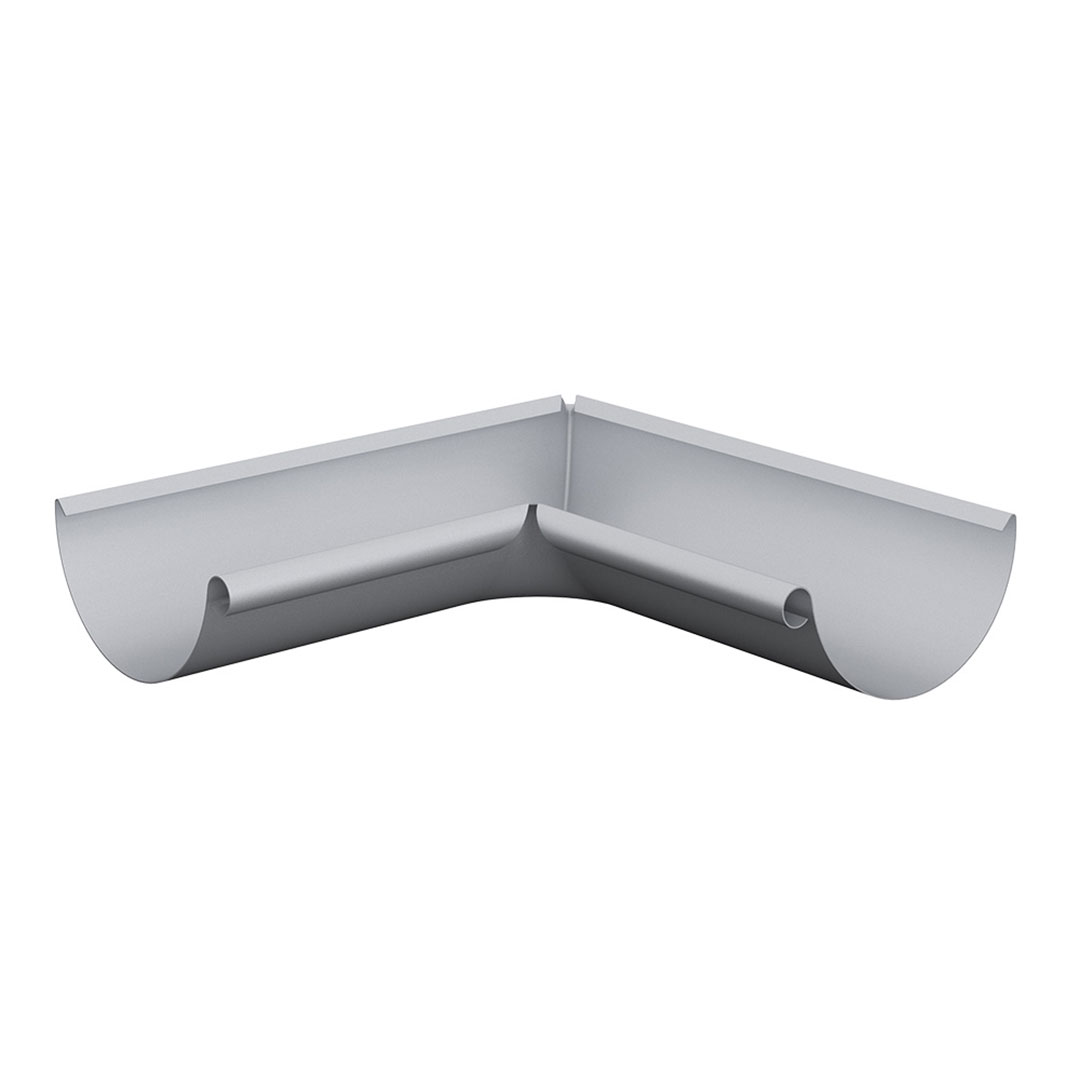 軒Lアングル(内角)(Φ100) 鉄素地 RVI-100-ZM310 雨どい 雨樋 北欧 Lindab リンダブ スウェーデン シマブン