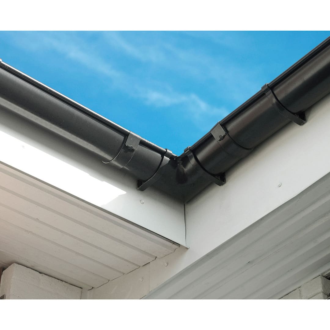 軒Lアングル(内角)(Φ100) 白 RVI-100-001 雨どい 雨樋 北欧 Lindab リンダブ スウェーデン シマブン