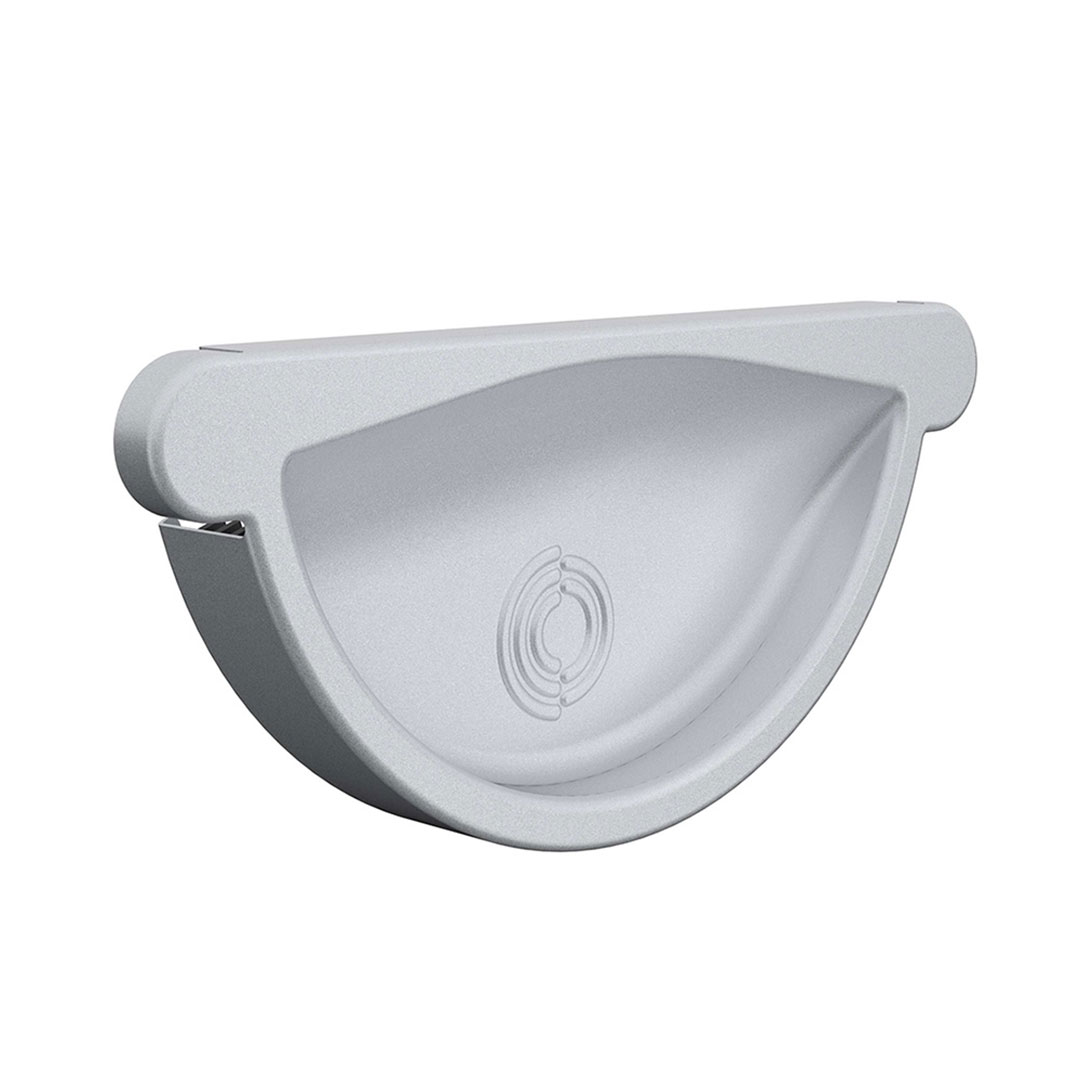 エンド(Φ100) 鉄素地 RG-100-ZM310 雨どい 雨樋 北欧 Lindab リンダブ スウェーデン シマブン