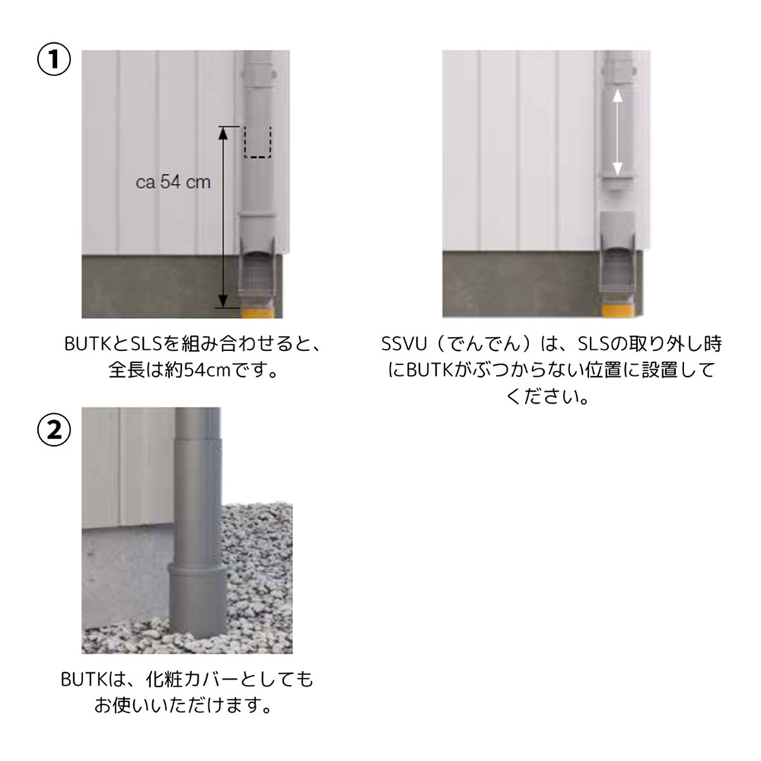 排水口(Φ75) 排水トラップカバー 白 BUTK-75-001 雨どい 雨樋 北欧 Lindab リンダブ スウェーデン シマブン