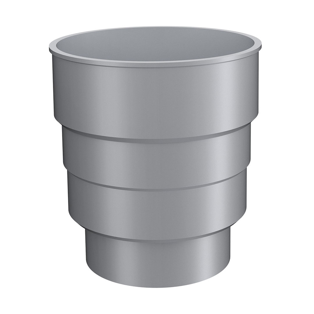 排水口 配管コネクター 鉄素地 MRT-ZM310 雨どい 雨樋 北欧 Lindab リンダブ スウェーデン シマブン