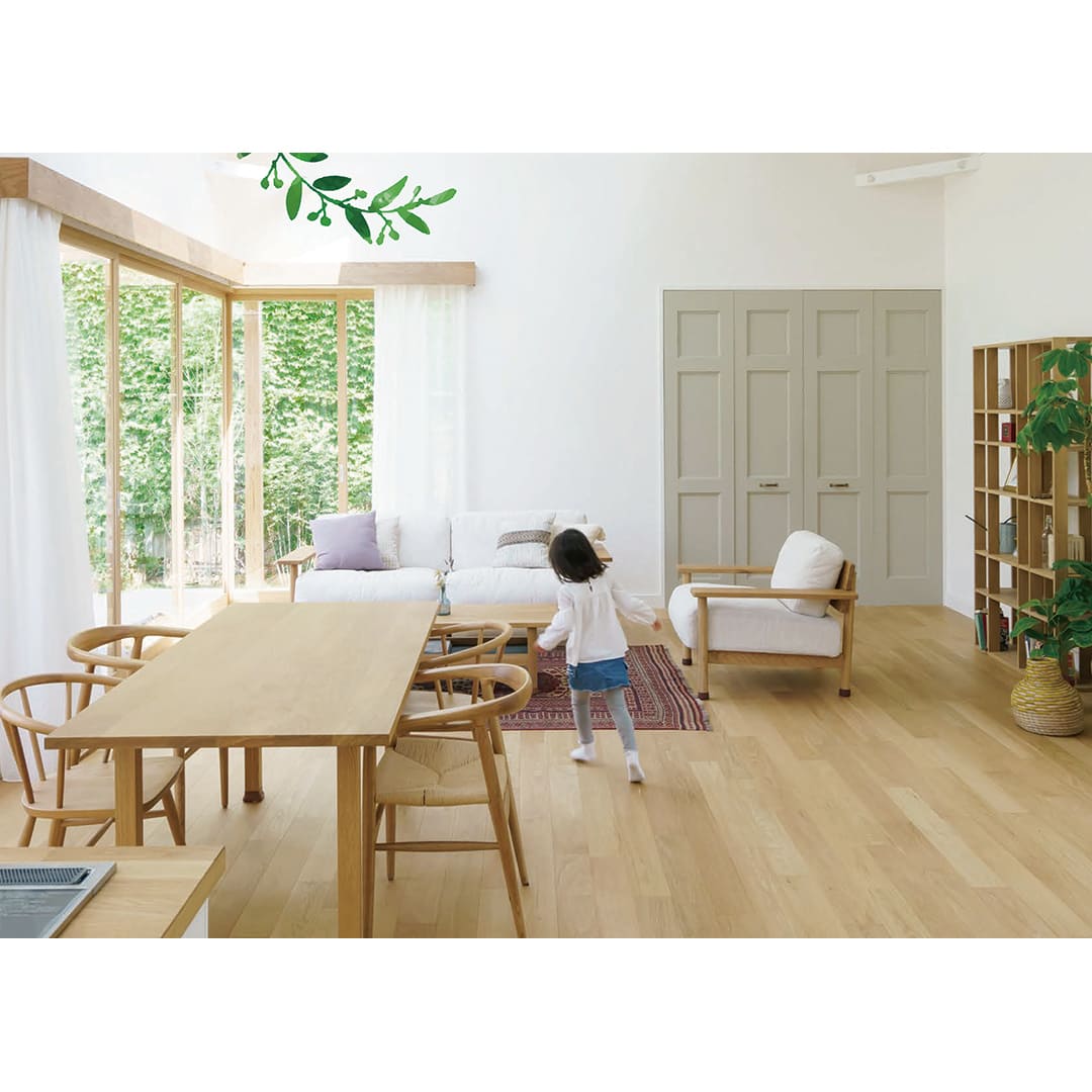 Recoタイル WOOD CR-3003 アカシア 152.5×914.4×2.0（mm）【ケース販売】30枚入 シンコール フロア用タイル