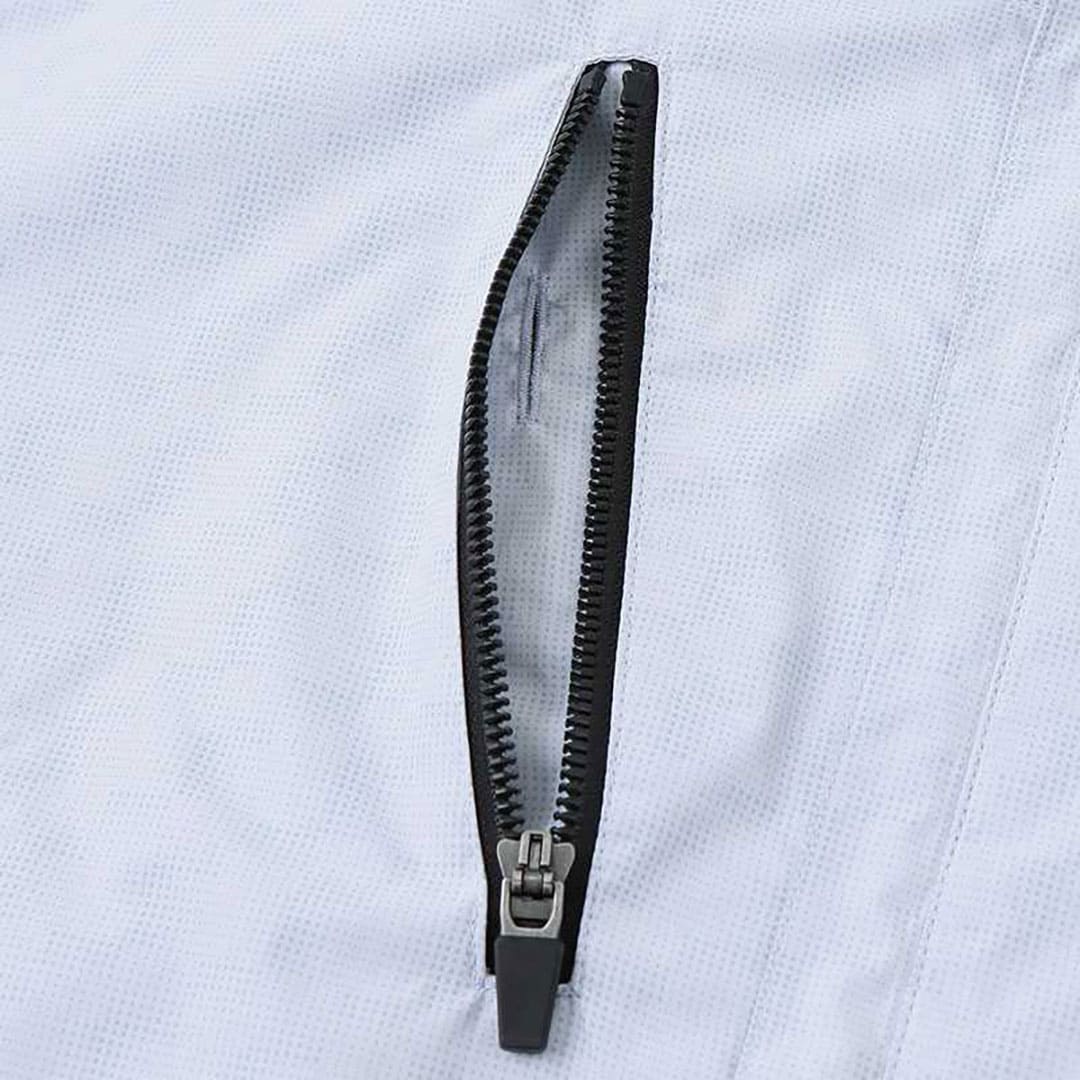 空調風神服 チタン加工 ベスト(服のみ) 3L シルバーグレー KF102 サンエス EFウェア 作業着 空調ウェア