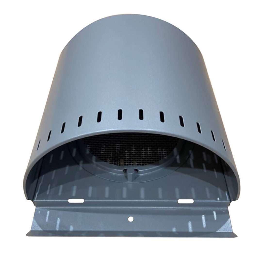 【カスタムカラー塗装品】ステンレス製換気口(パイプフード)外壁用 径Φ150用 金網 3メッシュ FFN150S