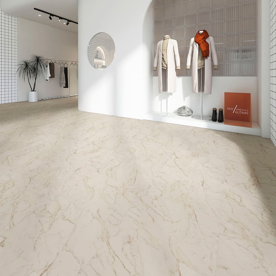 AVANCERA FLOOR STONE AF-5504 500×500×5（mm）【ケース販売】10枚入 スミノエインテリアプロダクツ 置敷きビニル床タイル