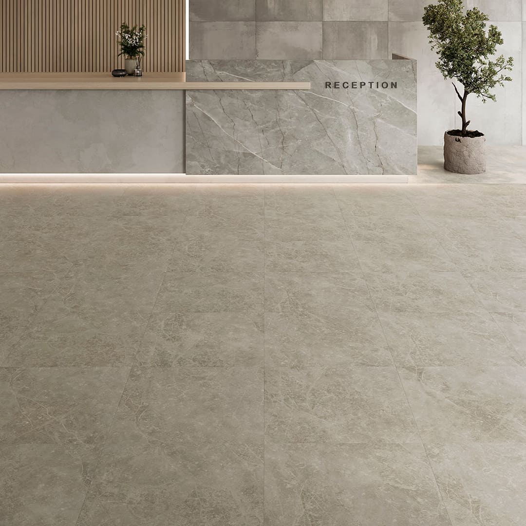 AVANCERA FLOOR STONE AF-5506 500×500×5（mm）【ケース販売】10枚入 スミノエインテリアプロダクツ 置敷きビニル床タイル