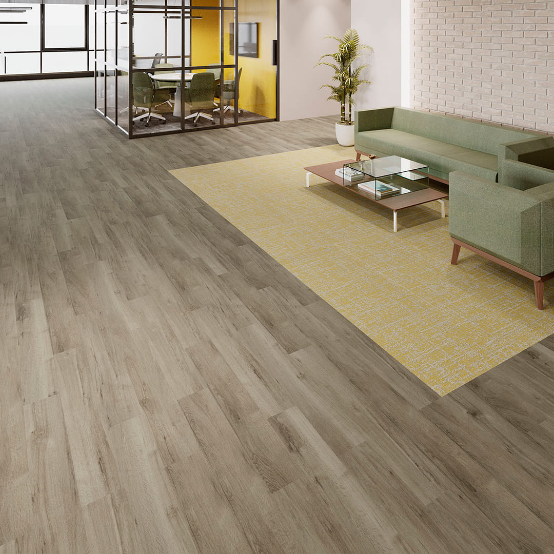 AVANCERA FLOOR WOOD AF-5018 150×914.4×5（mm）【ケース販売】13枚入 スミノエインテリアプロダクツ 置敷きビニル床タイル