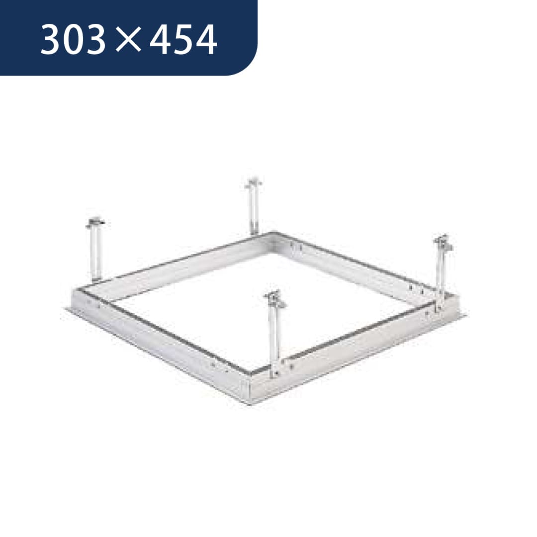 点検口 Superリーフ 3045vs 吊り金具 303×454 62028343 天井点検口 アルミ 額縁 4方向開閉 創建