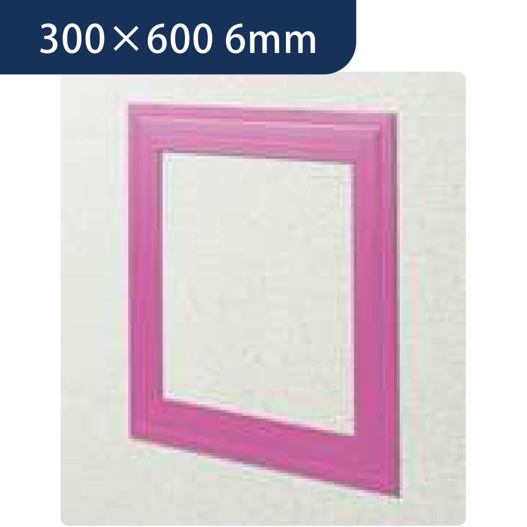 点検口 ビニール 天井 壁 GS306-6 6mm ピンク 64030 300×600 天井点検口 壁点検口 創建