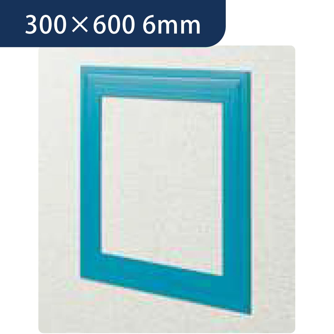 点検口 ビニール 天井 壁 GS306-6 6mm ブルー 64030 300×600 天井点検口 壁点検口 創建